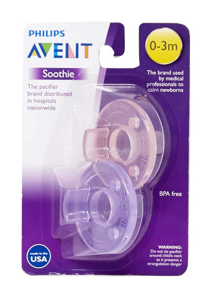 PHILIPS AVENT Soothie dudlíky x 2 0-3 měsíce
