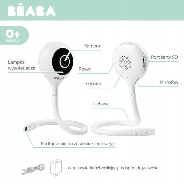 Cameră video pentru bebeluși BEABA Zen Connect