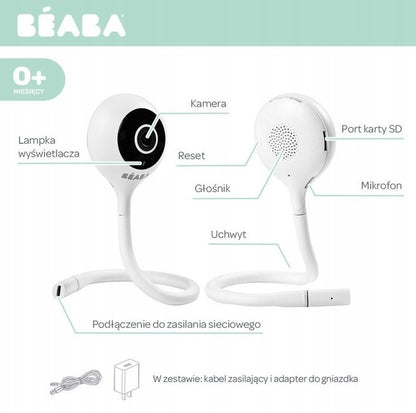 Cameră video pentru bebeluși BEABA Zen Connect