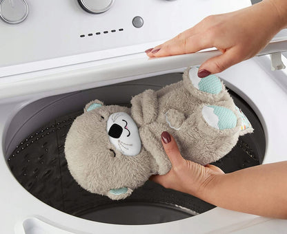 FISHER-PRICE sleeping OTTER with a moving belly, sounds, and lights