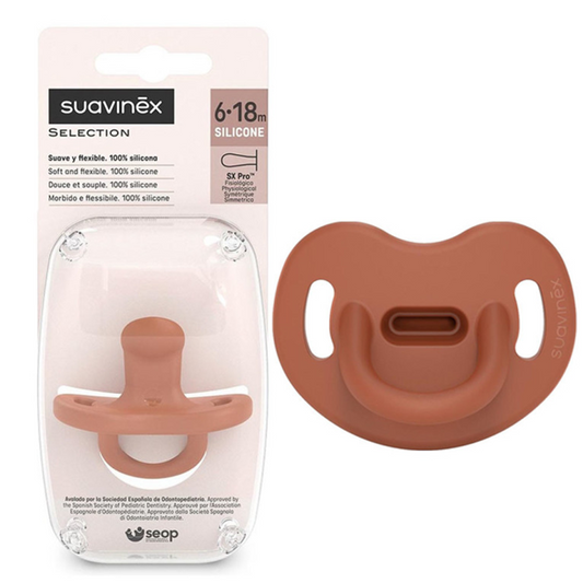 SUAVINEX dudlík SELECTION SX PRO silikon 6-18m