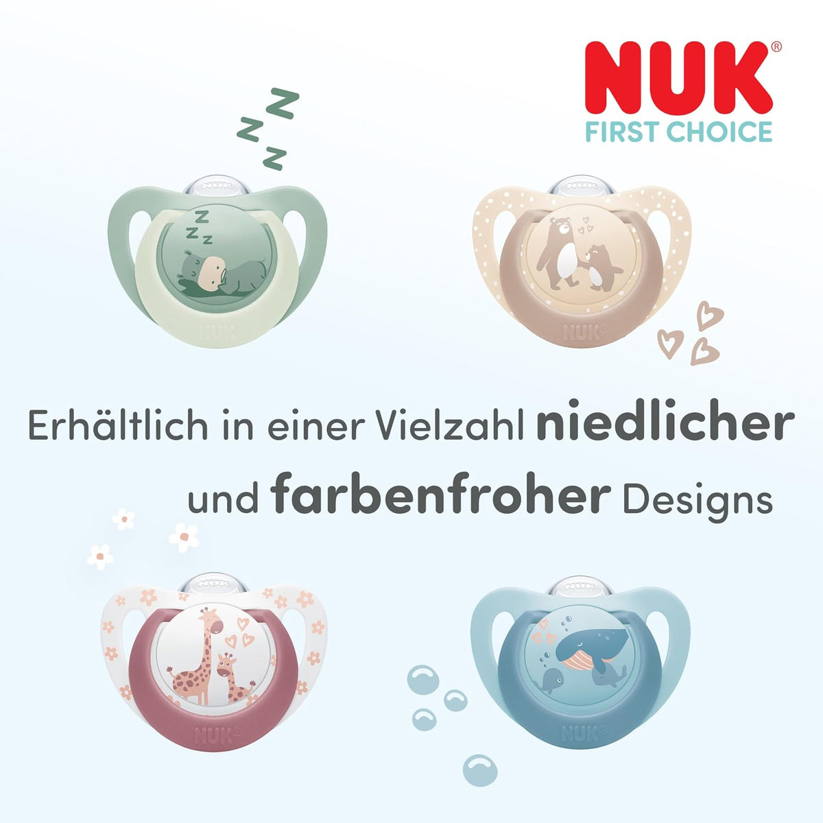 NUK First Choice silicone pacifier x2 6–18m – product image 3