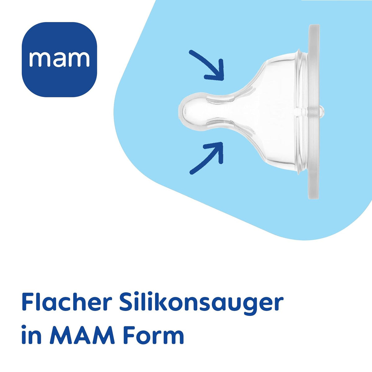 Tetină MAM pentru biberoane 0+ (nivelul 1), flux lent x2 – imaginea produsului 3