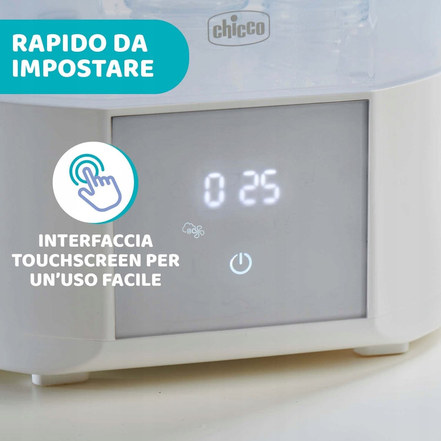 CHICCO Dampfsterilisator mit Trockner All in One – Produktfoto 8
