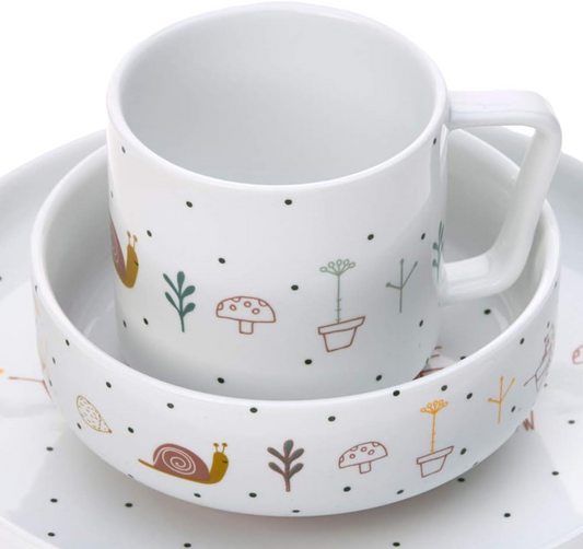 LASSIG Garden Explorer porseleinen servies set