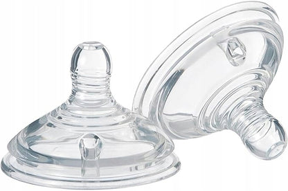 TOMMEE TIPPEE Closer to Nature smoczki do butelek x2