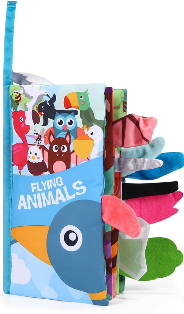 ZAWAER Flying Animals sensory book, pendant