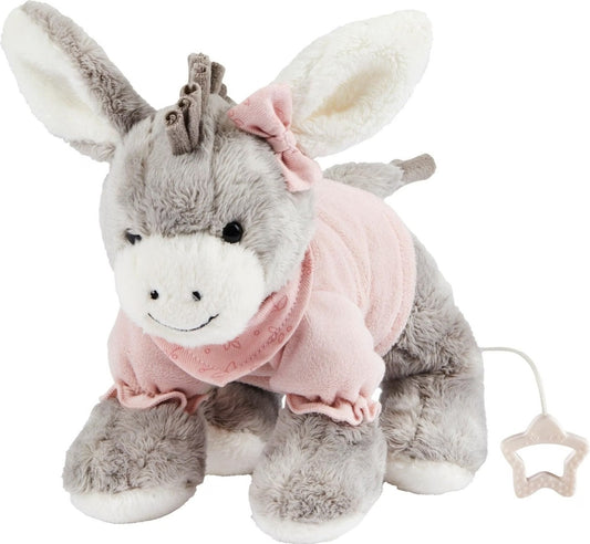 STERNTALER Kuscheltier Esel Emmi mit Spieluhr La-Le-Lu, 20 cm