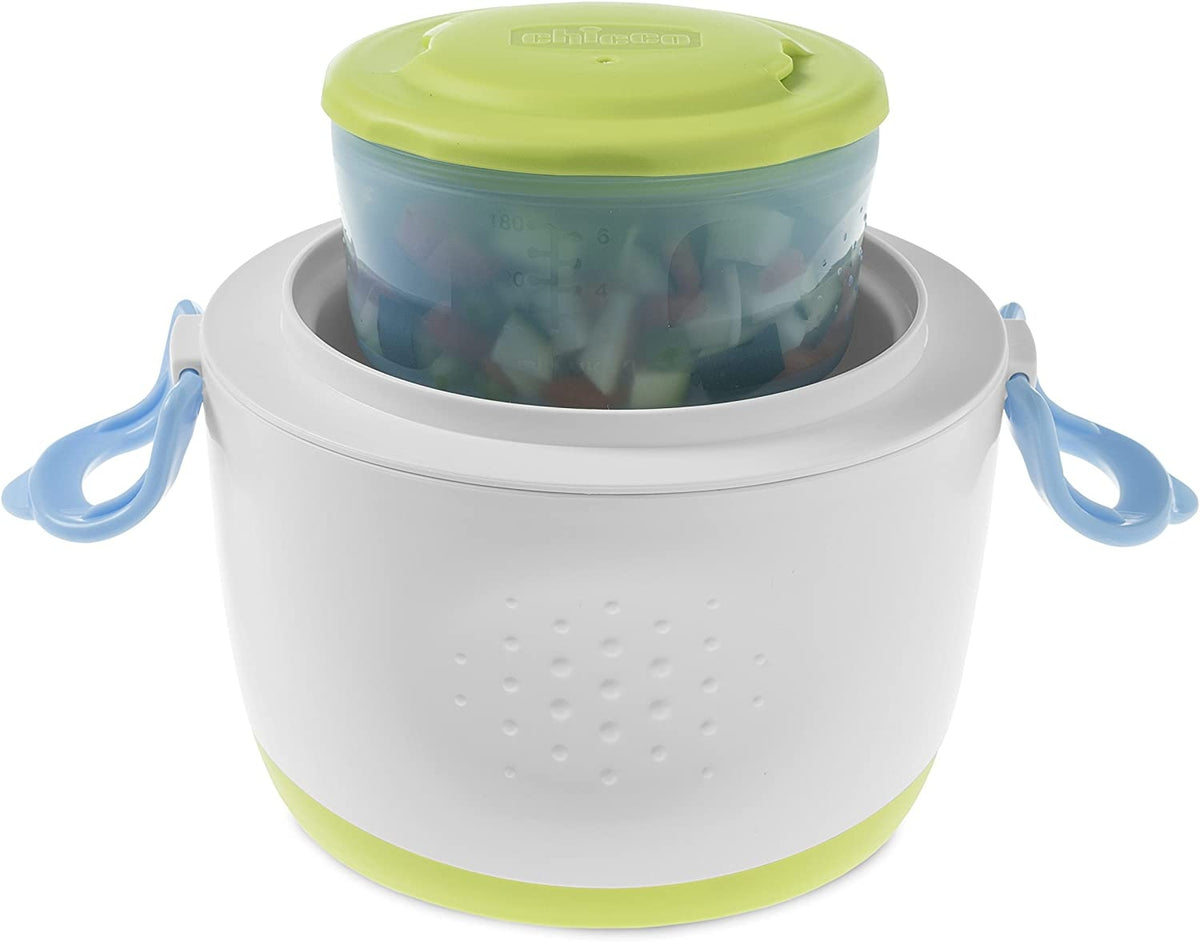 CHICCO insulated lunch container + spoon