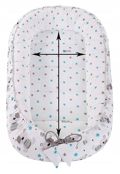 MEDIPARTNERS nest, insert, pillow, swaddle, blanket
