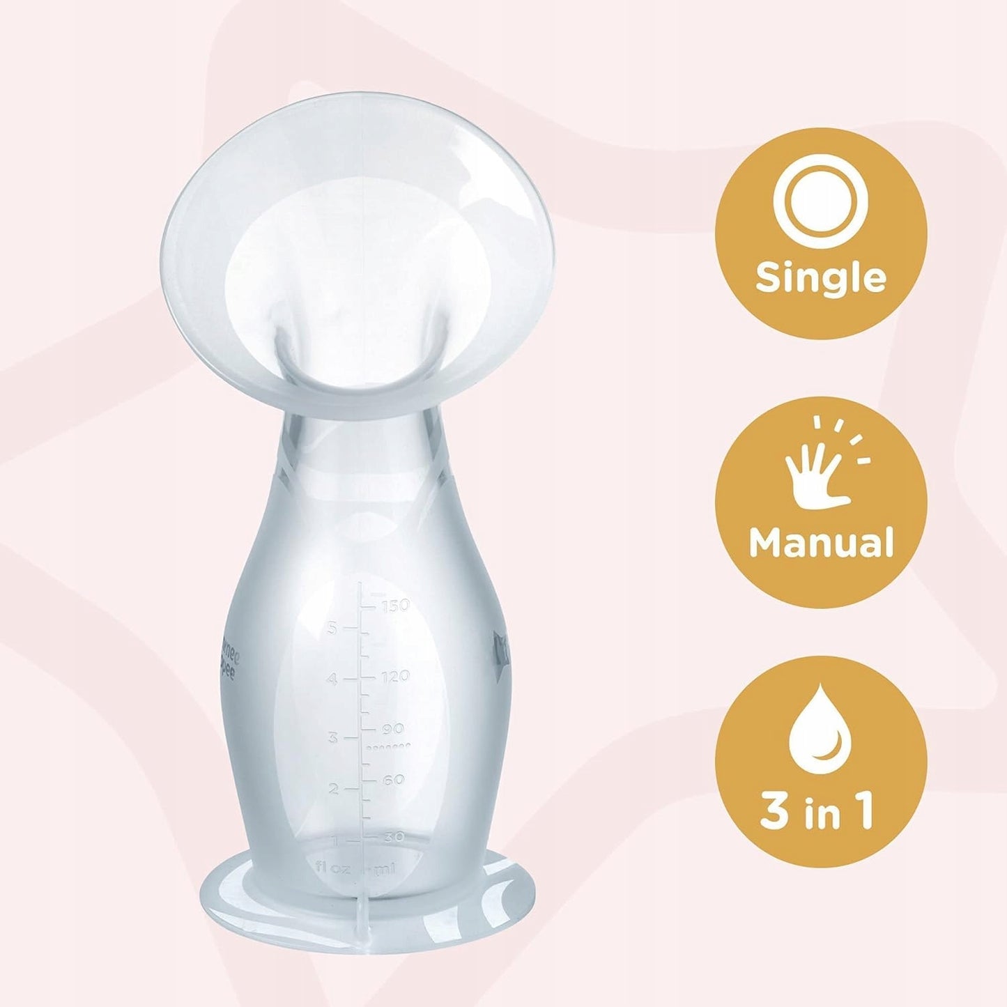 TOMMEE TIPPEE Made for Me Silikon-Milchauffänger – Produktbild 3