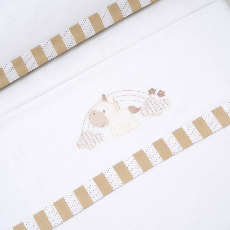 Σετ κλινοσκεπασμάτων INTERBABY 3 τεμαχίων 60x120 / 40x60 / 110x155 – φωτογραφία προϊόντος 3