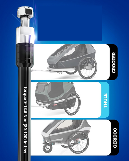 THULE Axle M12x1.0 thru axle, adapter for bicycle trailers