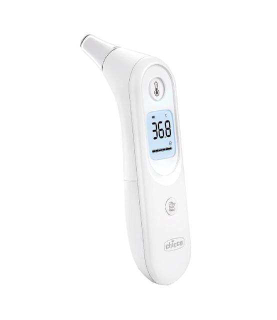 CHICCO YHT101 contact-free ear thermometer + plastic case