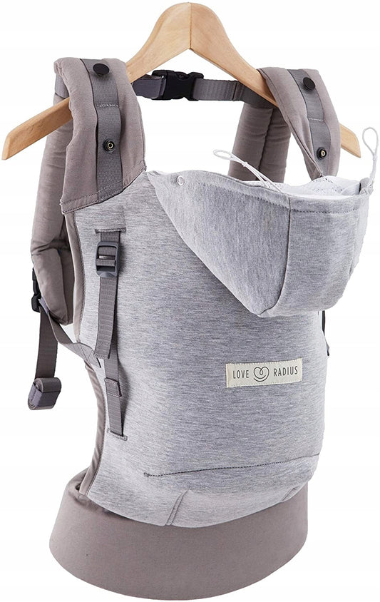 LOVE RADIUS ergonomic baby carrier with hood HOODIE CARRIER