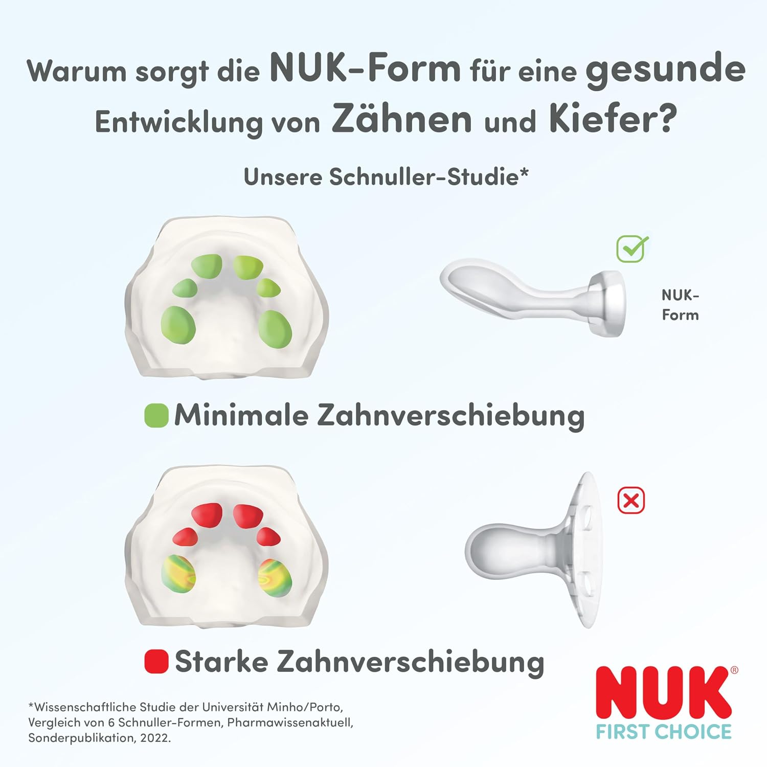 NUK First Choice silicone pacifier x2 0–6m – product image 4