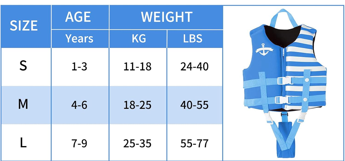 GOGOKIDS neoprenová plavecká vesta 4-6 let 18-25 kg