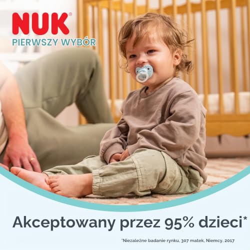 NUK First Choice Classic šidítko 0-6m x2