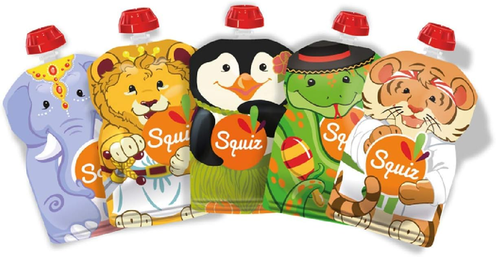 SQUIZ mousse tube set x5