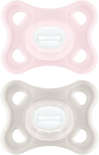MAM Comfort πιπίλα σιλικόνης 0–3 μηνών x2