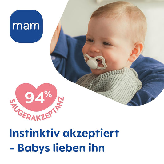 MAM Supreme silicone pacifier x2 6–16m – product image 2