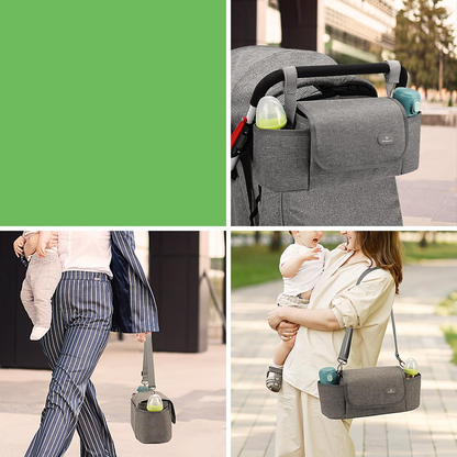 PHILORN stroller and shoulder bag + changing mat