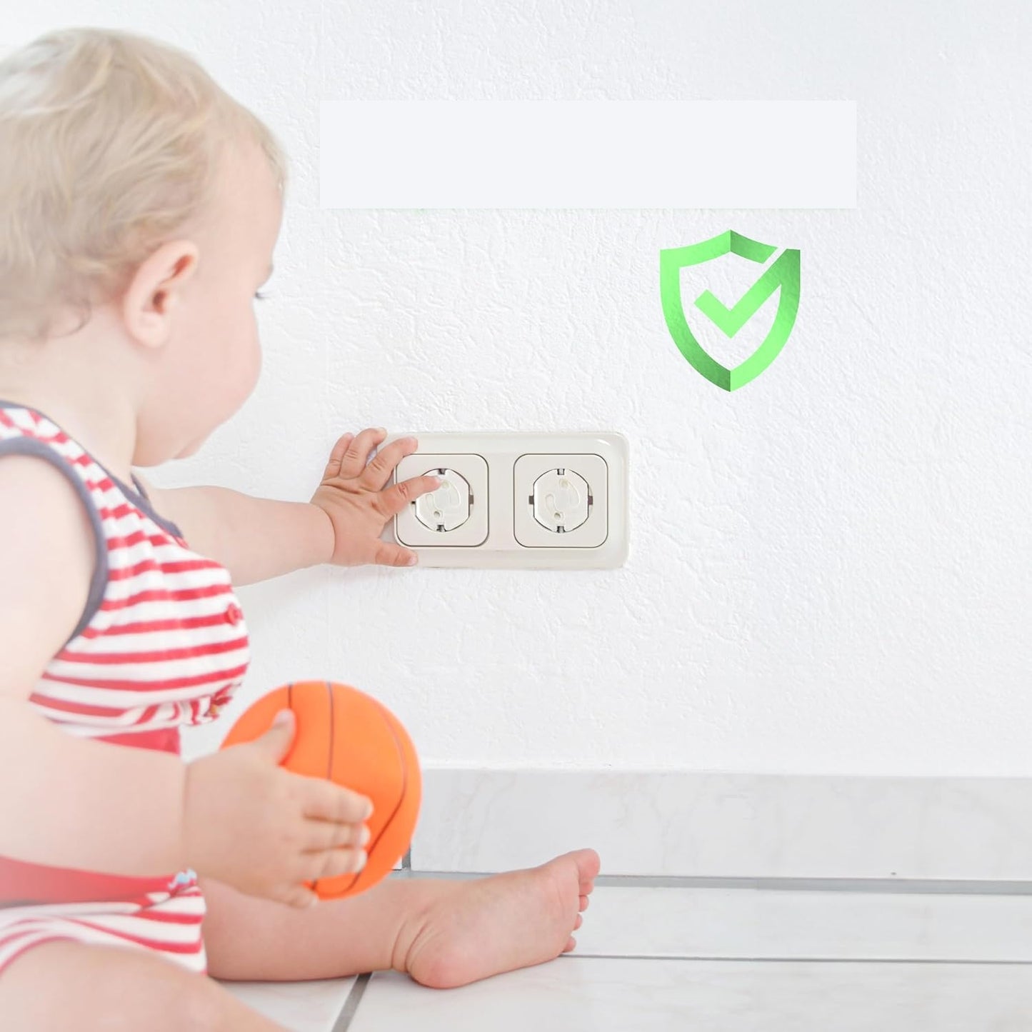 BIGtec child safety covers for electrical sockets, 10 pieces – product image 5