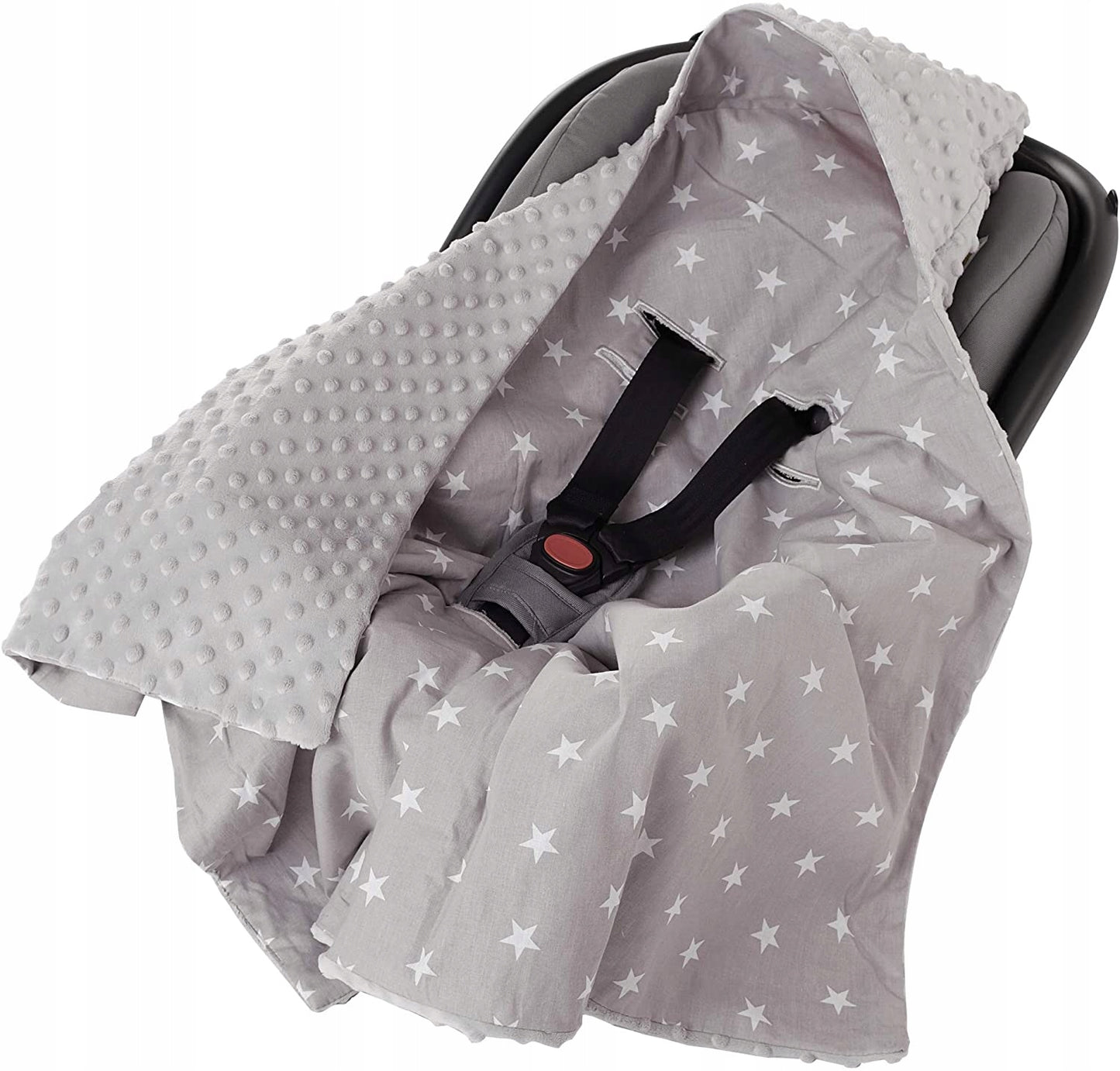 MEDIPARTNERS MINKY car seat wrap blanket