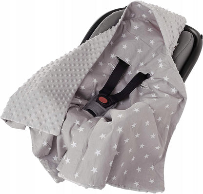 MEDIPARTNERS MINKY car seat wrap blanket