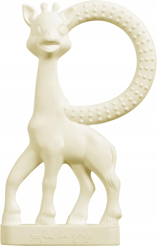 SOPHIE THE GIRAFFE SO PURE natural teether set, 18 cm + smaller one