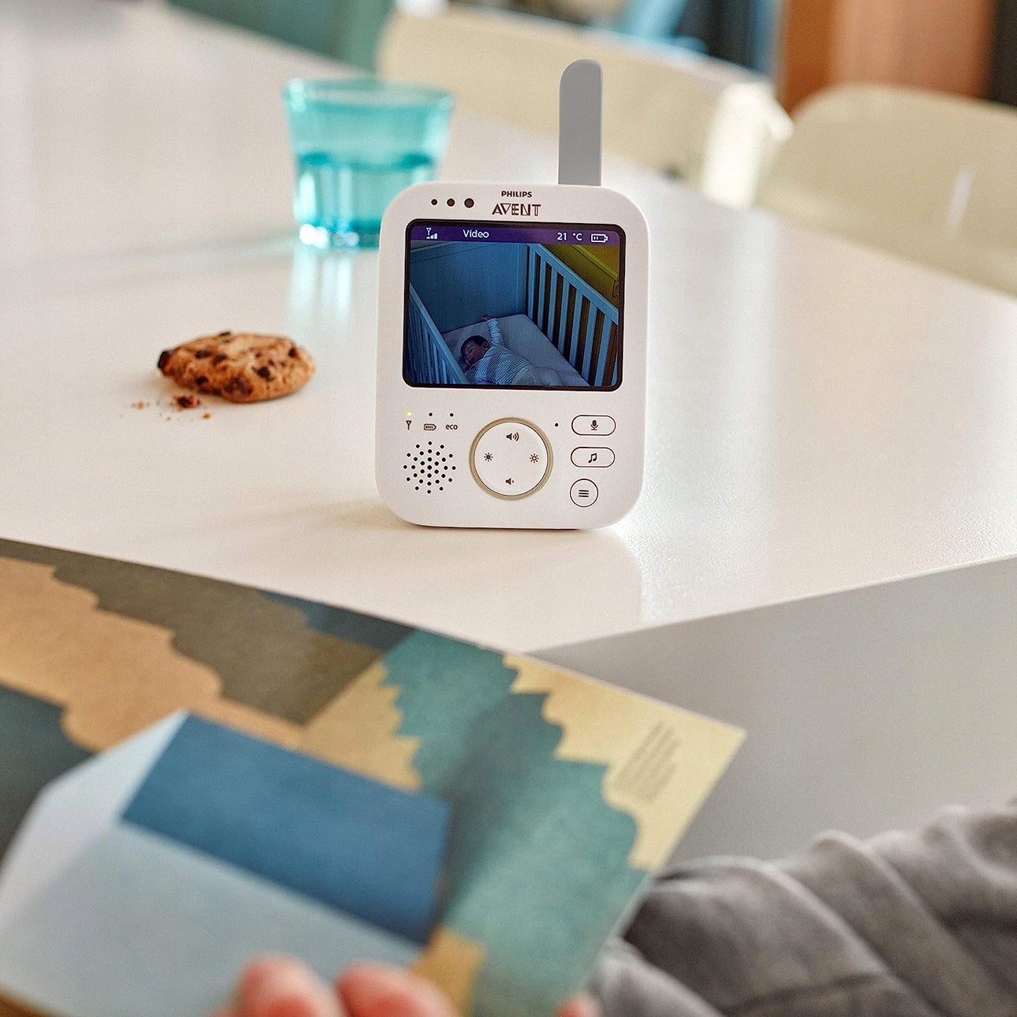 PHILIPS AVENT SCD891/26 electronic baby monitor, 3.5" 4x zoom