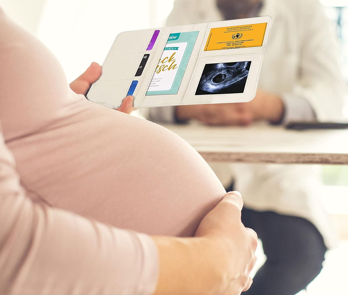 AUFISI pregnancy card holder