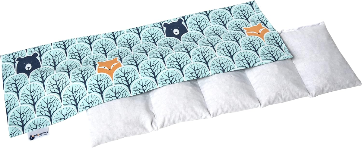 MEDIPARTNERS termofor s třešňovými peckami VELKÝ 800g 60x20 cm