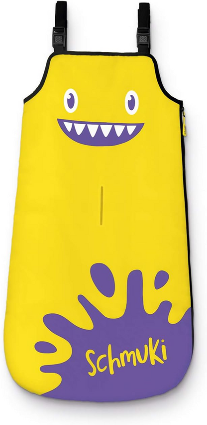 SCHMUKIprotector for pram and carcolour yellow-violetage 3-6 yearswidth 54 cm, length 98 cmmaterials
