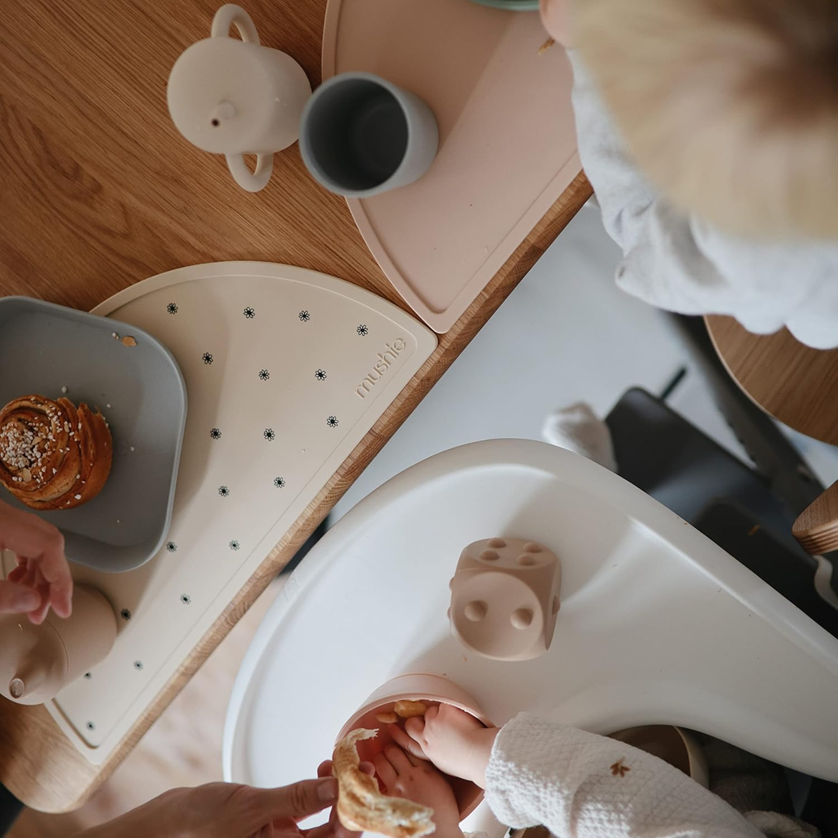 MUSHIE silicone placemat, plate mat