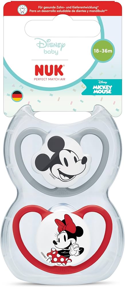 NUK Perfect Match Air dudlík 18–36 měsíců ×2 DISNEY