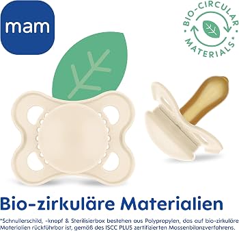 MAM Original latex pacifier 16m+ x2