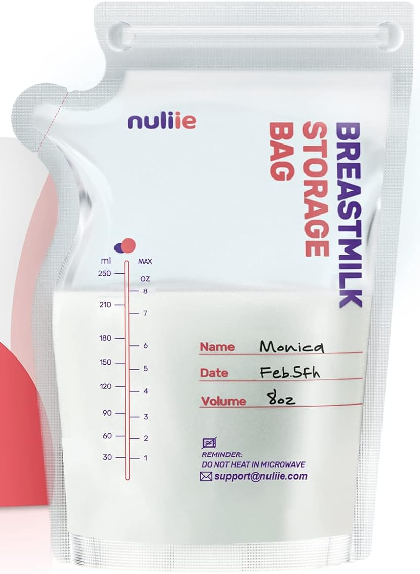 NULIIE Breast Milk Storage Bags x50