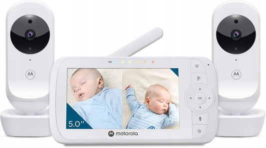 MOTOROLA VM35-2 5'' baby monitor with two cameras