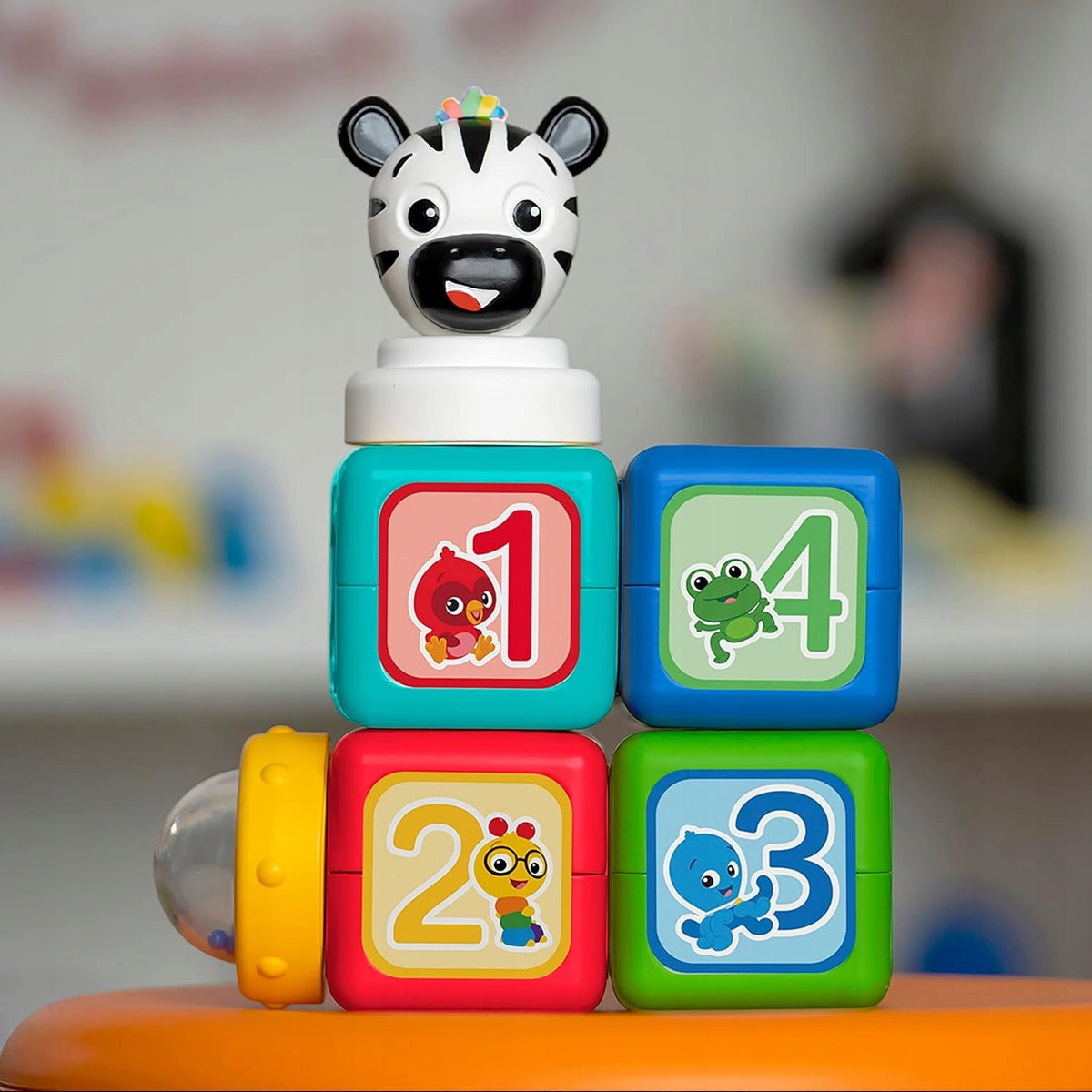 BABY EINSTEIN Connectables Add & Stack klocki magnetyczne 6 sztuk – zdjęcie produktu 7