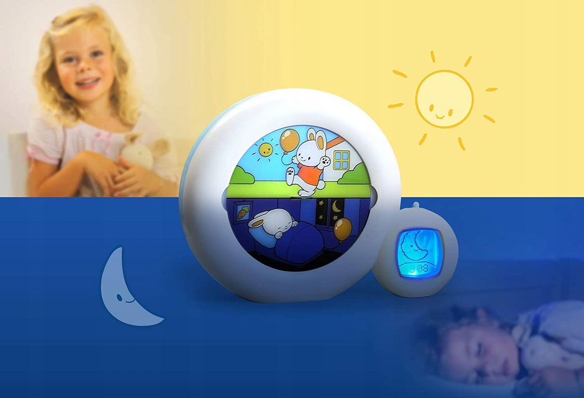 PABOBO Kid'Sleep Moon 3v1 tréninkový budík