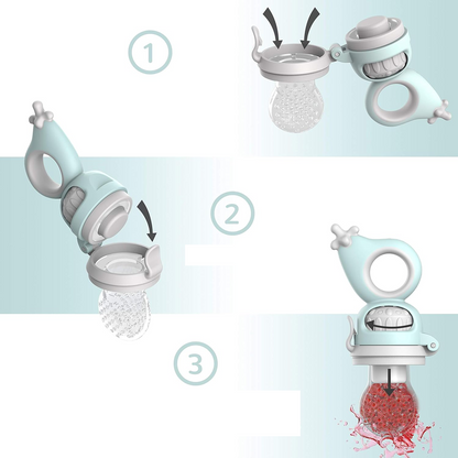 TABRIX fruit feeder teether x2
