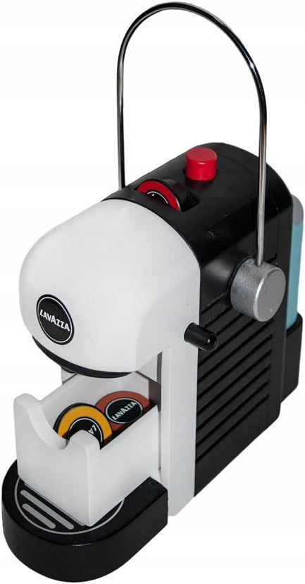 TANNER dřevěný kávovar LAVAZZA + příslušenství