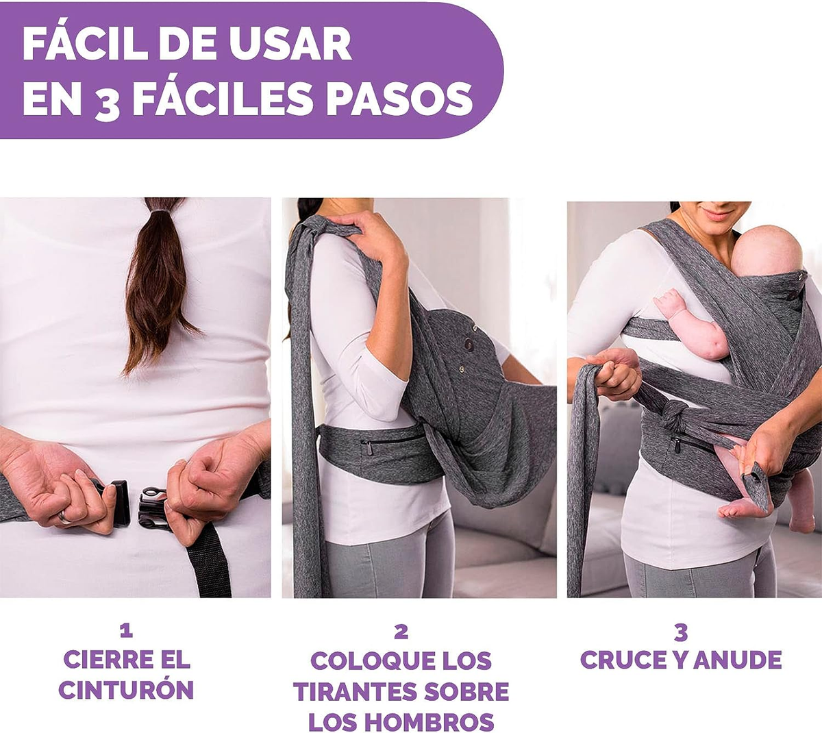 CHICCO ComfyFit soft baby carrier