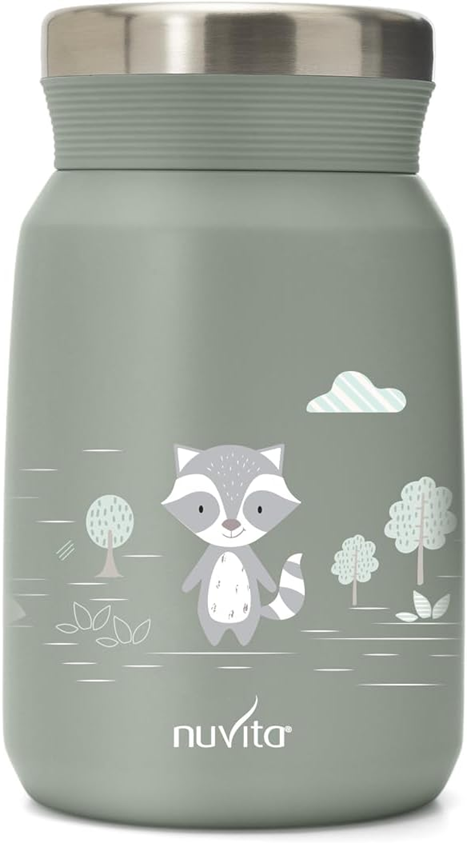 NUVITA 4472lunch thermoscolour green/silvercapacity 500 mlmaterials stainless steel, polypropylene