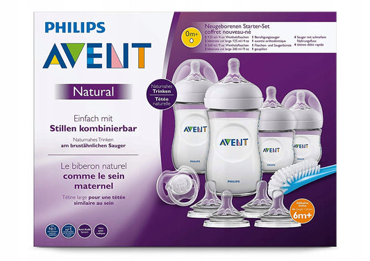 PHILIPS AVENT sada lahví 8 dudlíků kartáč 1