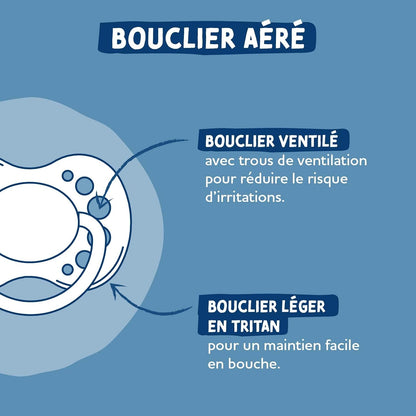 DODIE Essential silicone pacifier x6 6m+ DAY&NIGHT – product image 4