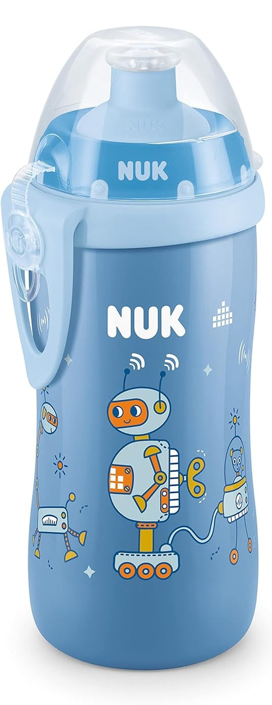 NUK Junior Cup BOTTIGLIA 18 m+ beccuccio push-pull 300 ml