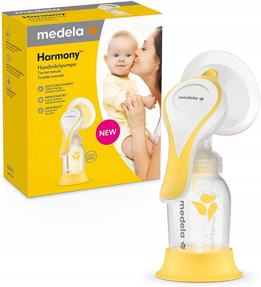 MEDELA Harmony Flex Handmilchpumpe, 2-Phasen, mit Brusthaube "O