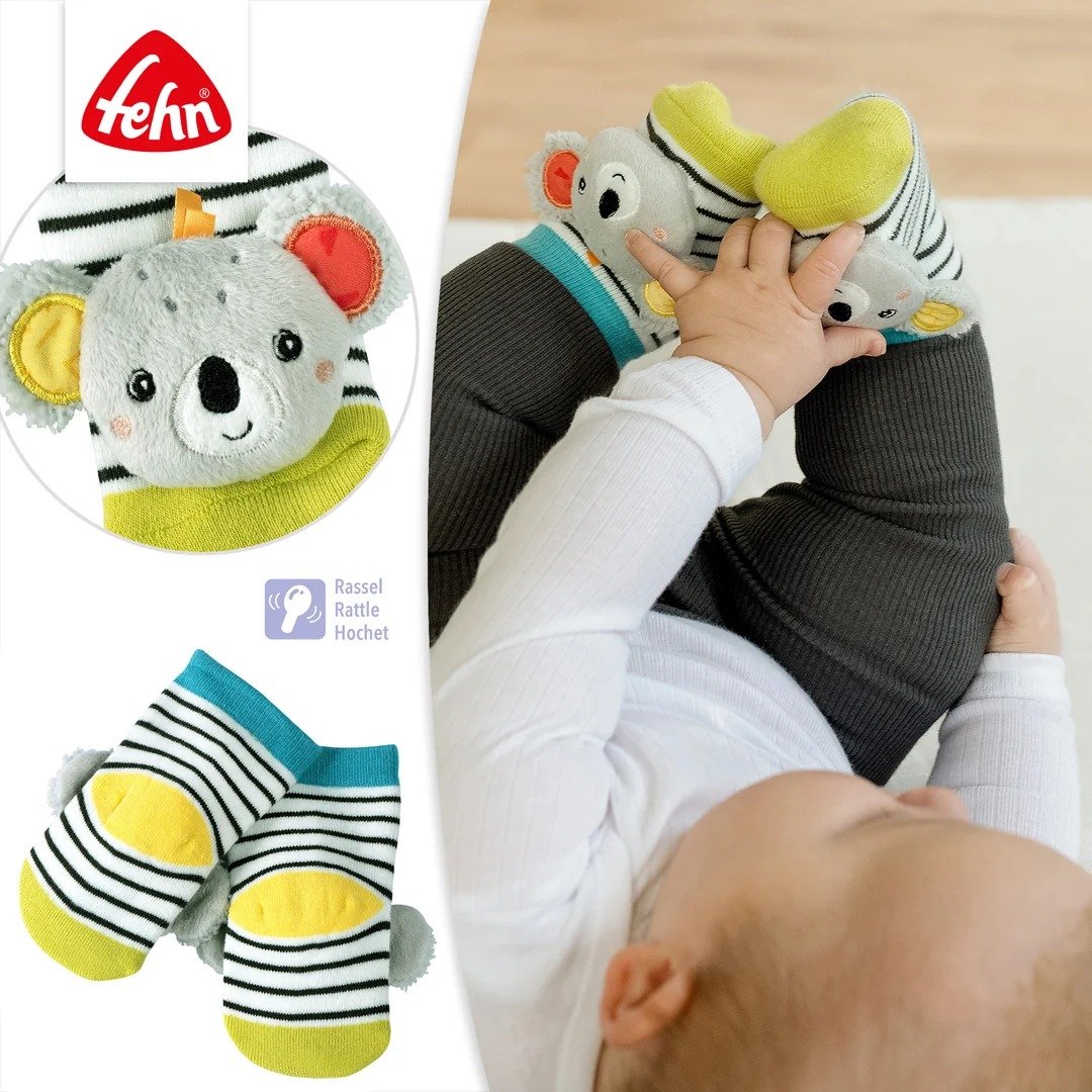 Fehn Koala ponožky s hrkálkou